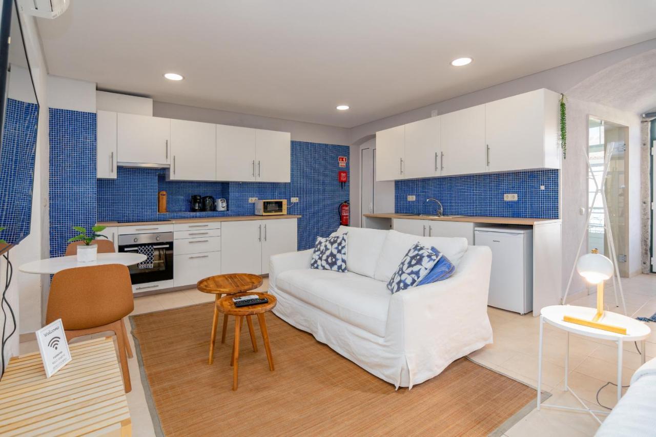 Setubal Downtown Blue Apartman Kültér fotó